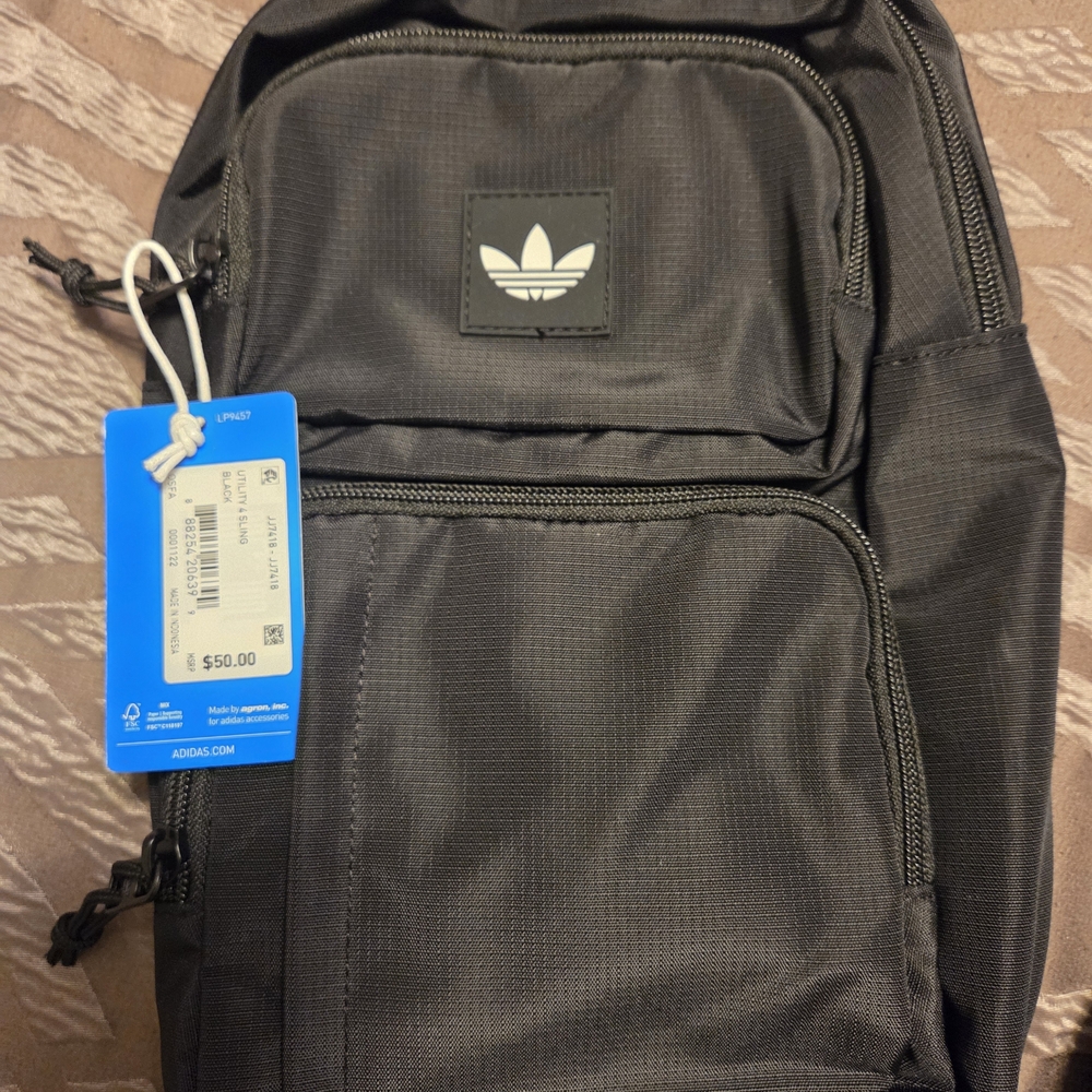 Adidas Black Backpack for Men